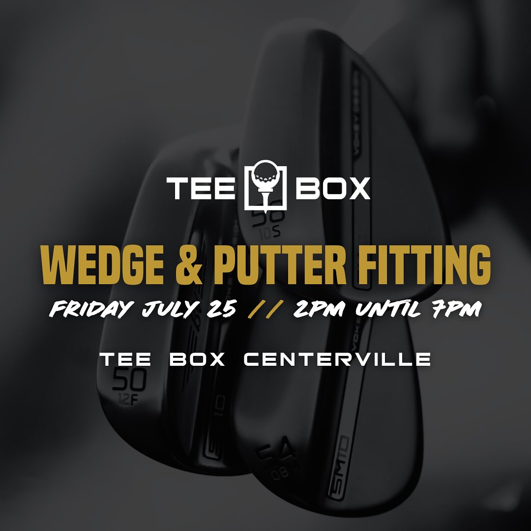 Dial in your short game with a wedge and putter fitting Friday July 25th from 2-7pm! Reserve your spot now, 🔗link in bio. 