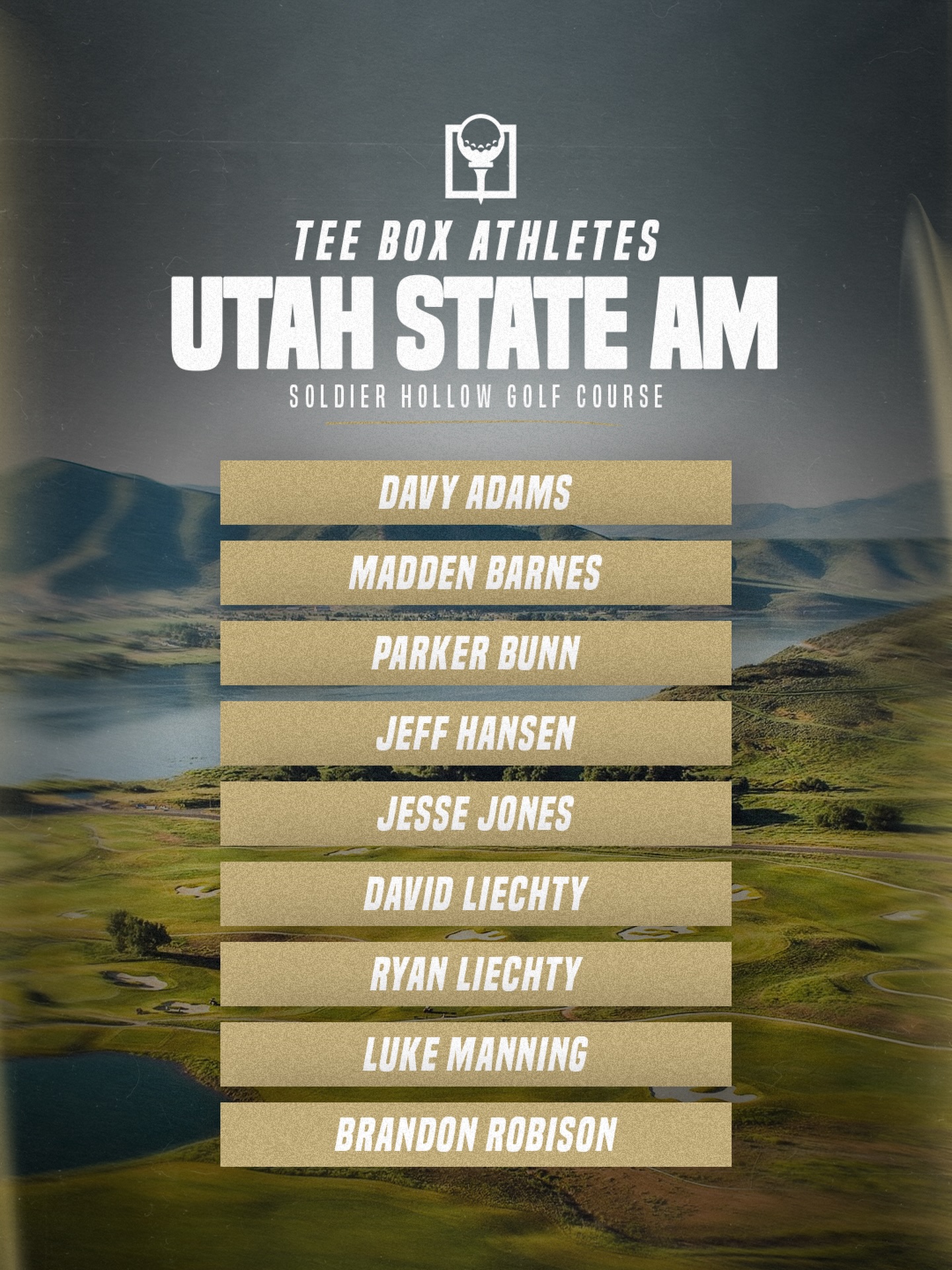 Good luck to all those from the Tee Box family competing in the Utah State Am this week! 

