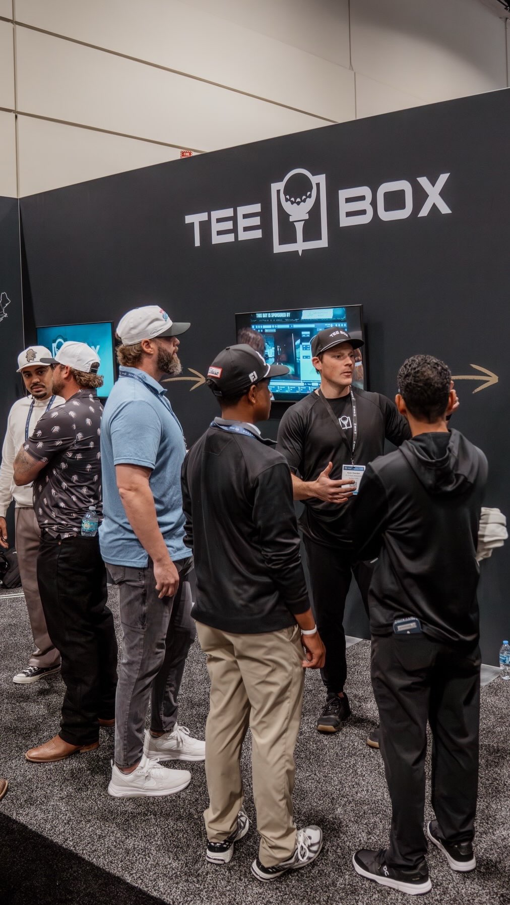 It’s a party over here at booth 

