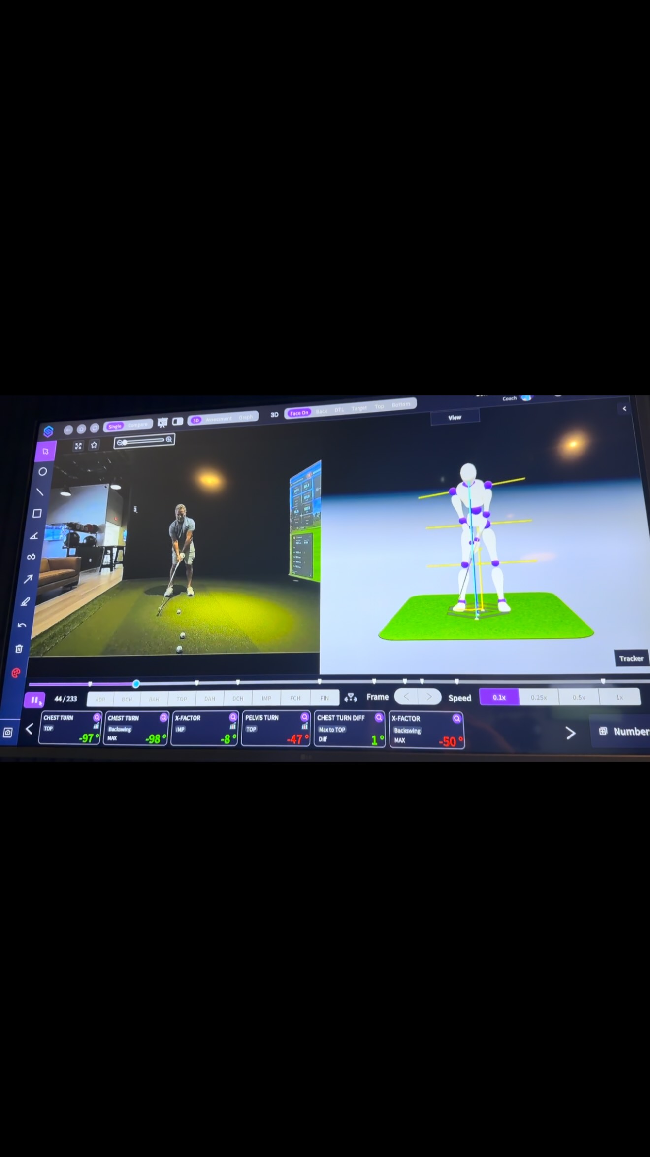 Sportsbox AI is one of the most powerful training tools we have at Tee Box Delray.

It allows golfers to see and measure how their body is actually moving through the swing. Combined with TrackMan, the gold standard in club and ball data, it gives our members a remarkably complete picture of what’s happening in their swing and why.

From weekend golfers to developing juniors to players grinding toward plus, better information leads to better practice.

Move better. Practice smarter. Play better.


