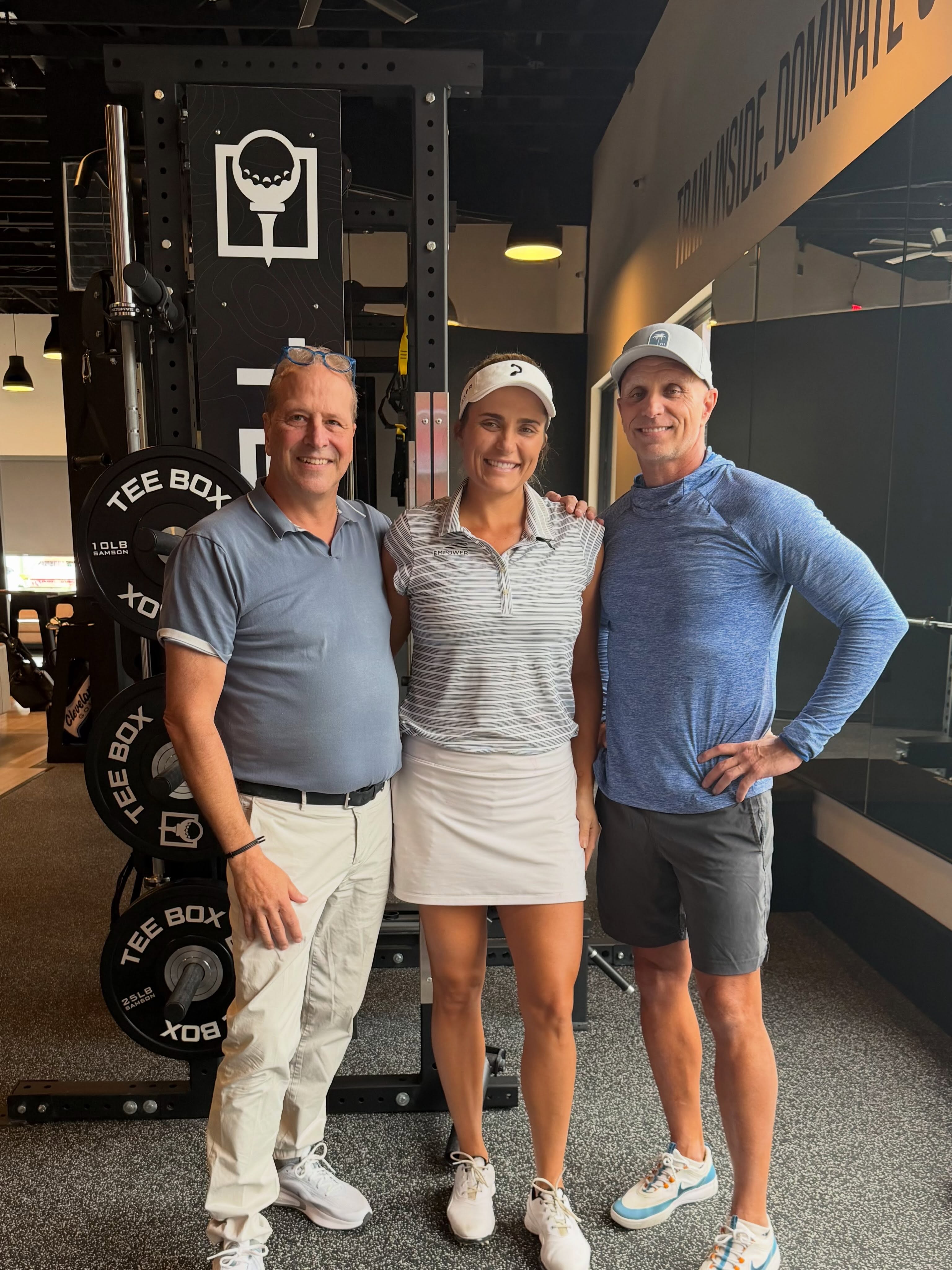 Great having @lexi at Tee Box Delray today getting some work in with Mike and Clay. ⛳️

Always a good day when one of the game’s best stops by.

