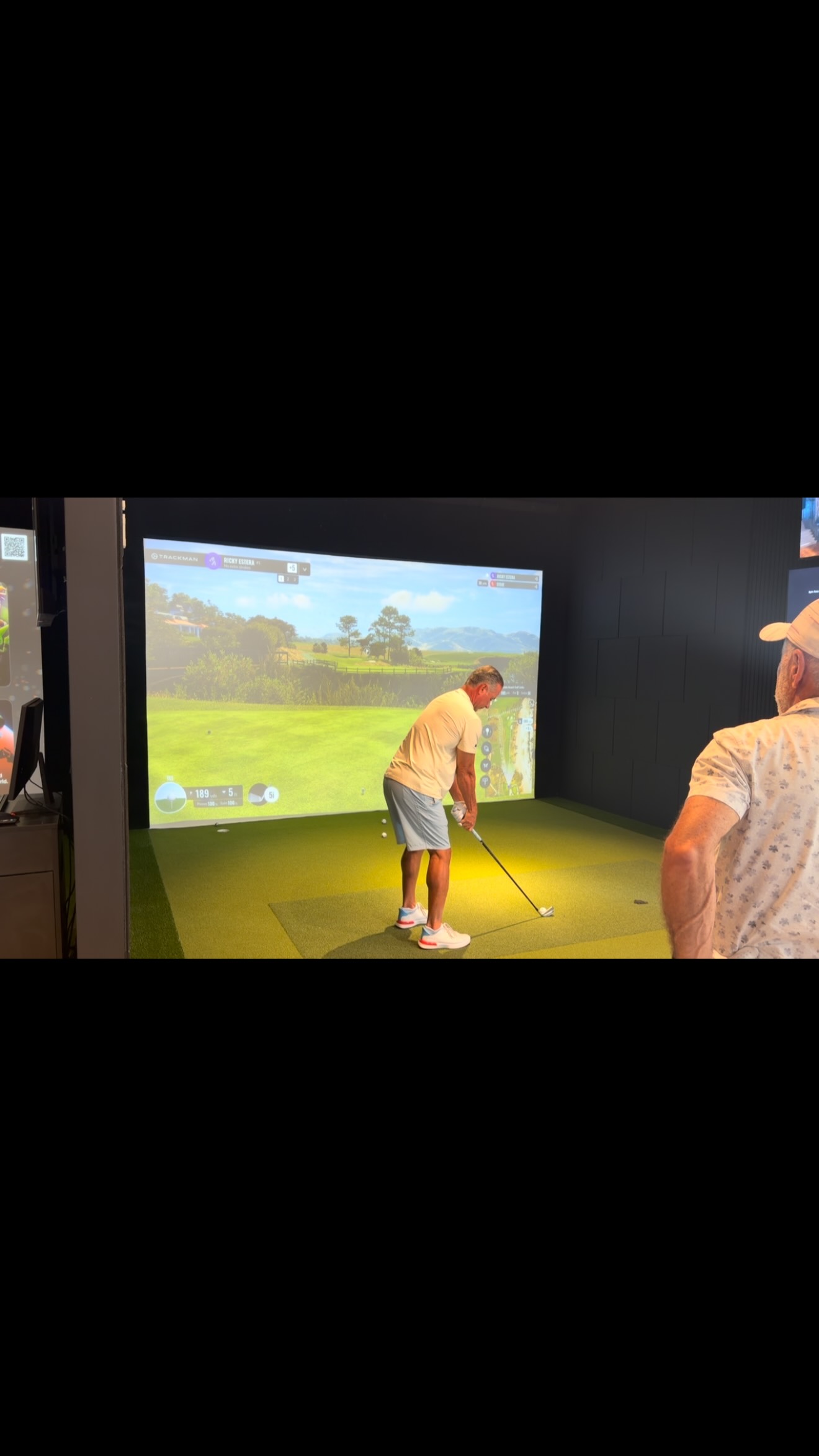 The Addison boys playing Pebble Beach. The perfect way to beat the heat. Saturdays at Tee Box Delray are awesome. Love seeing our members connect.  