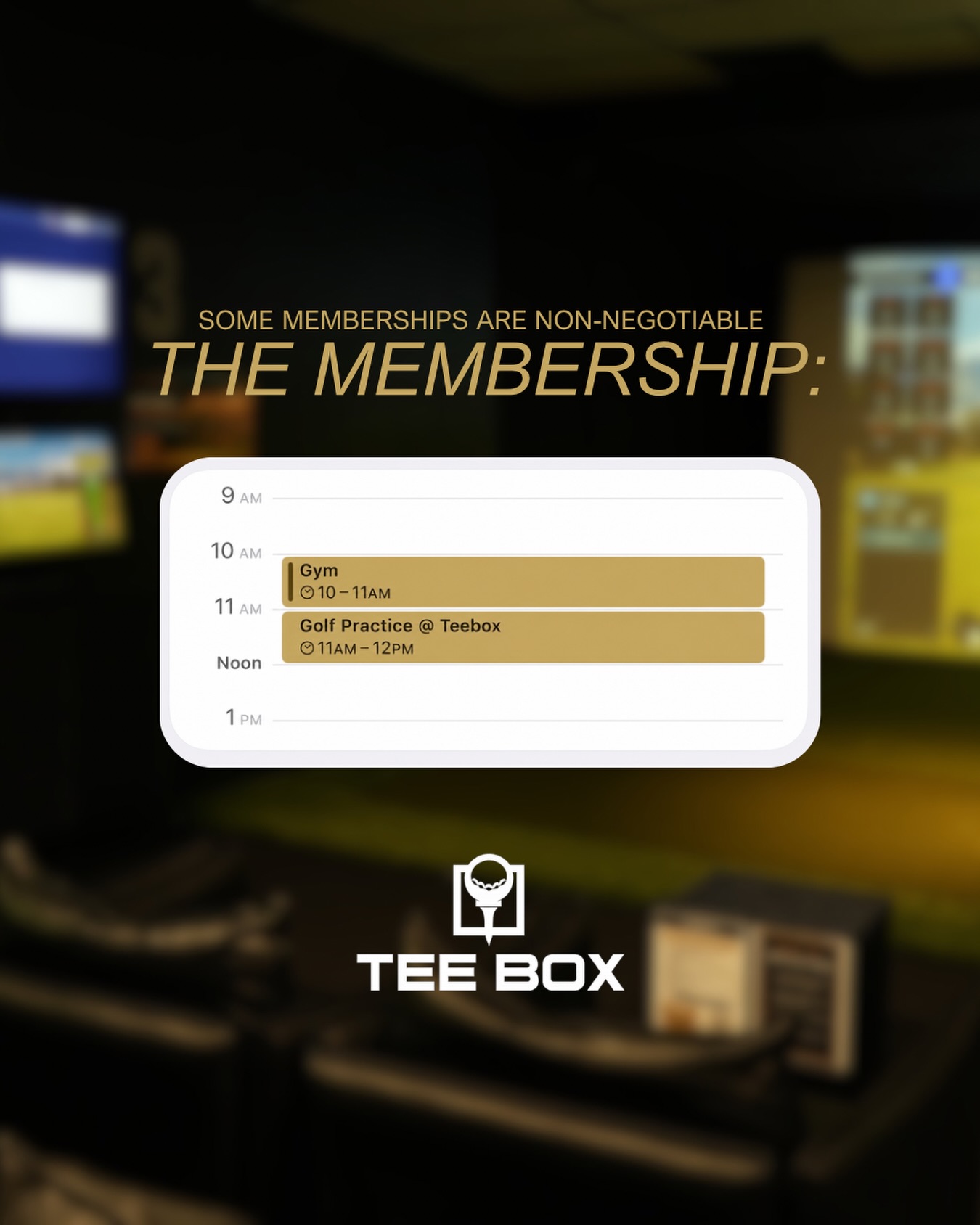 One place. Every part of your game. ⛳️💪

Why make multiple stops when you can do it all at Tee Box? Start with your workout in our 24/7 gym, sharpen your game in our TrackMan simulators, and get professionally fitted for clubs&mdash;all under one roof.

Our memberships are designed to help you improve every aspect of your game, and don&rsquo;t forget&mdash;we also offer weekly kids camps to help young golfers build confidence, have fun, and develop their skills.

Train smarter. Practice better. Play your best.

📍 Book your FREE Box Assessment today and see why Tee Box is Southern Utah&rsquo;s ultimate golf performance center. 🏌️&zwj;♂️⛳️