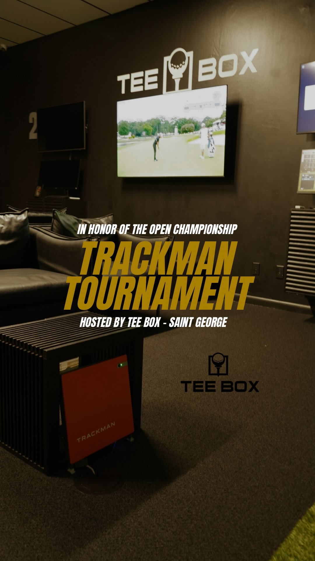 ⛳️ Reminder: The Open Championship is this weekend… and while we couldn’t quite get you a tee time in the real tournament, the next best thing is waiting for you at Tee Box! 😎

Come compete on the same Open Championship course in our TrackMan Open Tournament, play all 18 holes at Royal Birkdale and post your score to the leaderboard for a chance to win an awesome prize! 🏆

Whether you’re chasing birdies or just trying to avoid a triple bogey, it’s going to be a fun weekend of competition.

🏌️ The winner will be announced next Monday!

👇 Now tell us… who do you have winning The Open this weekend?