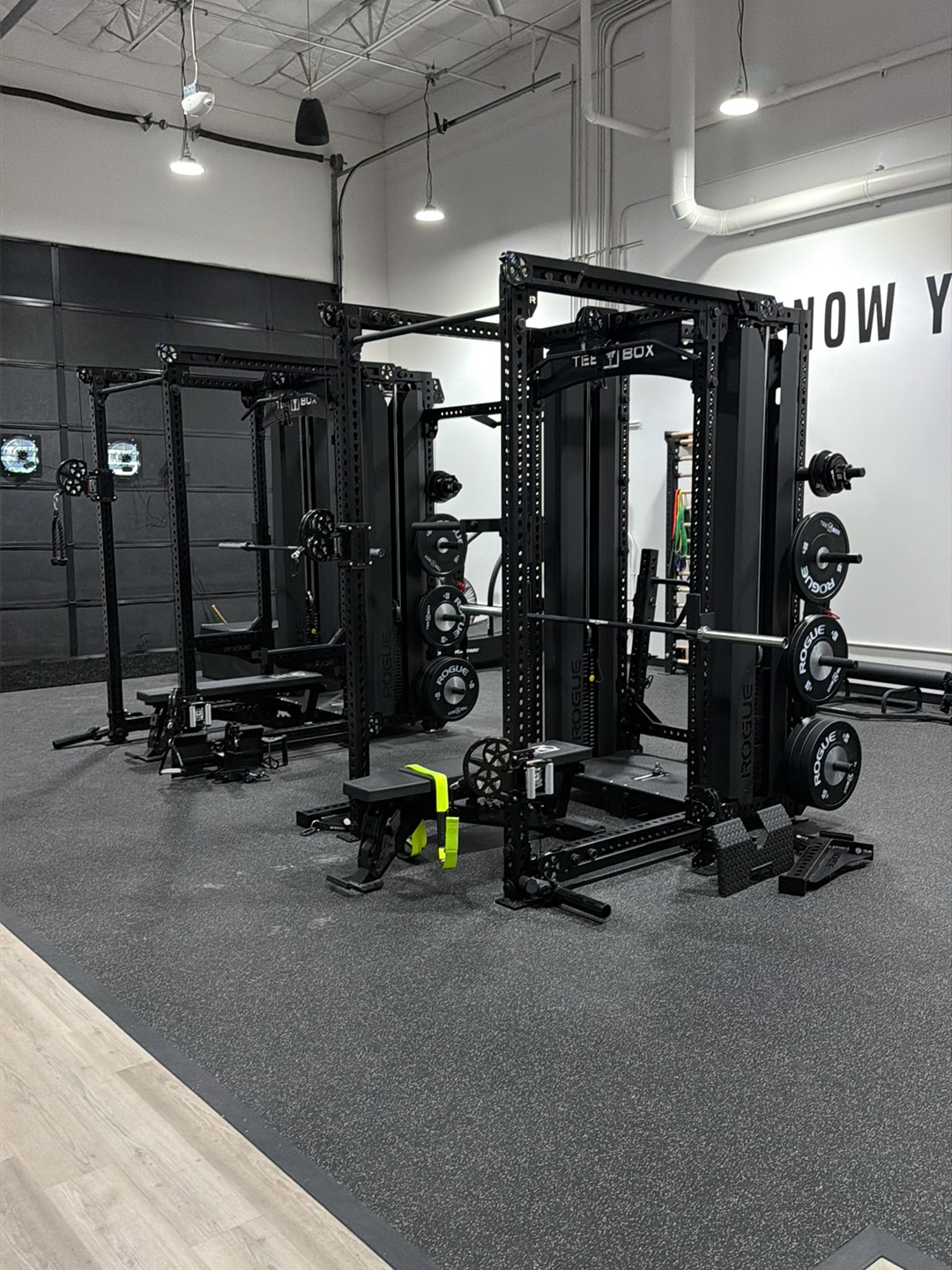 Tee Box Meridian gym.